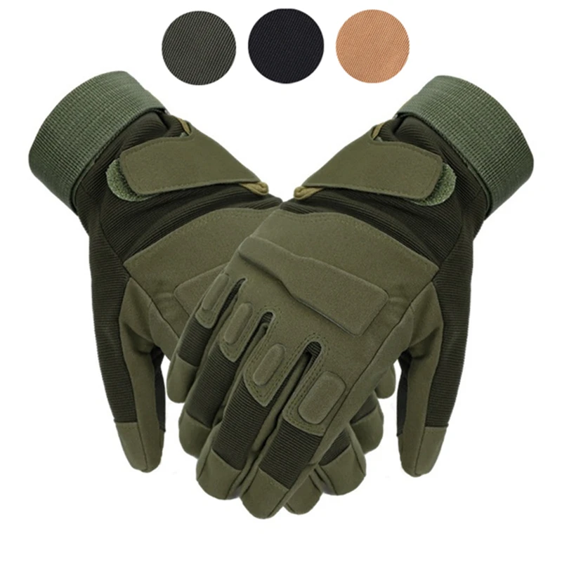 

Tactical Full Finger Gloves Outdoor Sports Bicycle Antiskid Gloves Military Army Paintball Shooting Airsoft Cycling Half Glove