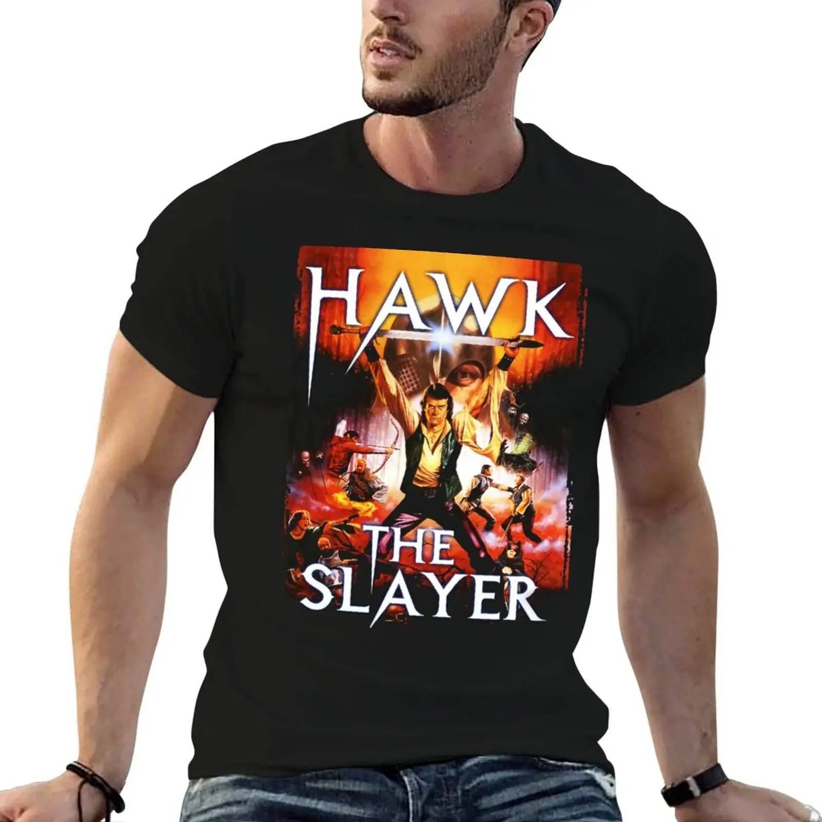 Футболка HAWK THE SLAYER топы больших размеров для мальчика футболка мужская