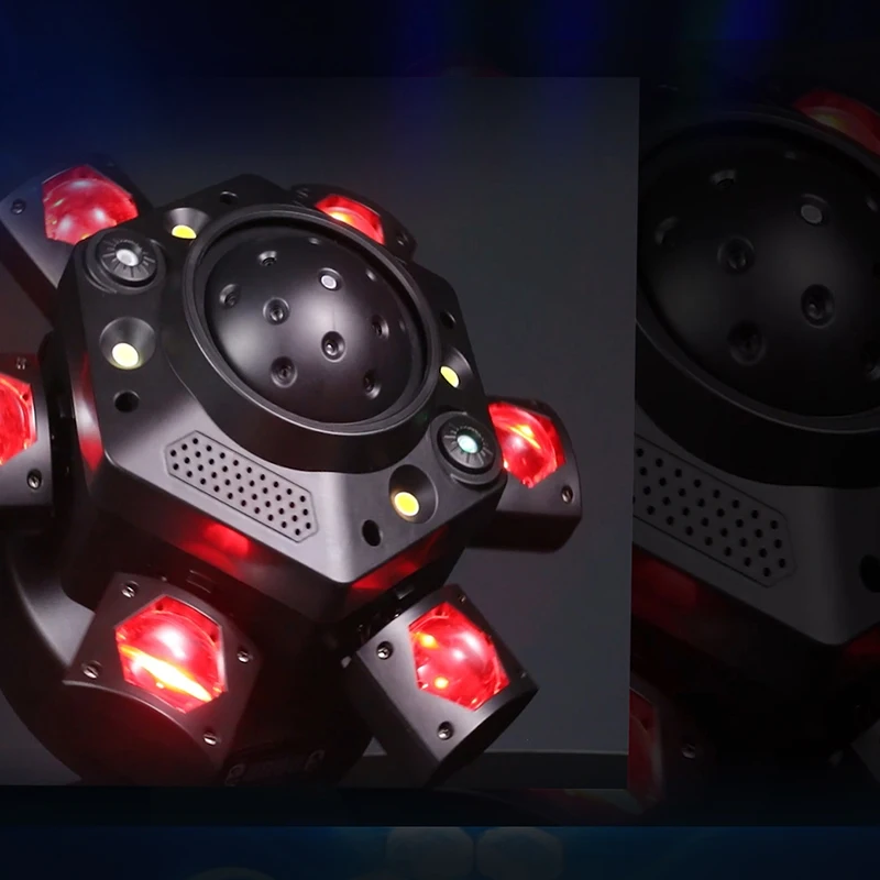 Новые светодиодные фонари для вечеринок RGBW Dj Equipment Клубный бар Dmx Сценическое