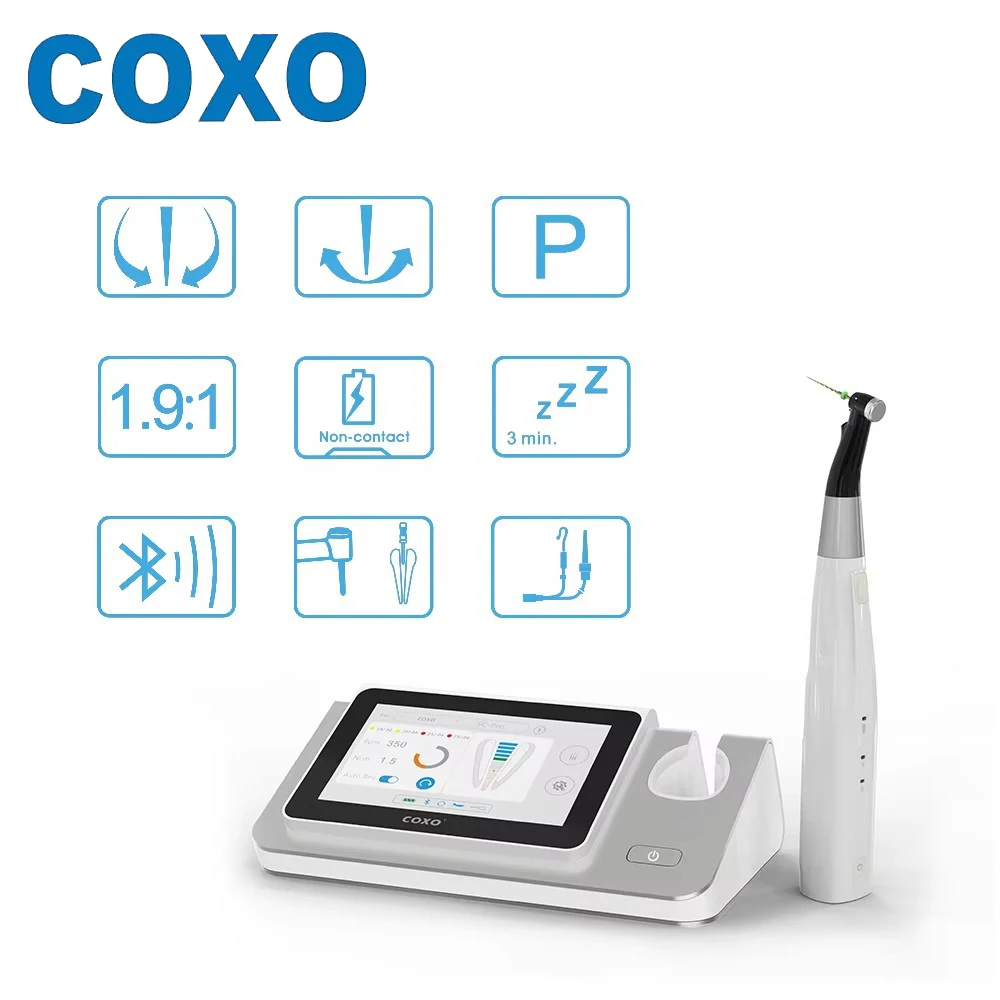 Фото Беспроводное Bluetooth-устройство для лечения корневых каналов COXO C Smart Pilot: эндодонтический мотор с локатором наконечников №1