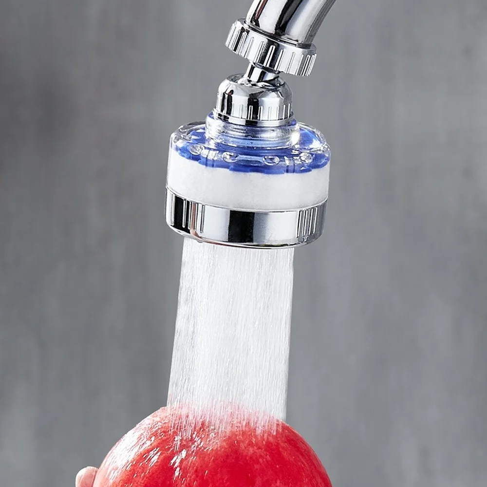 

360 Degree Rotating Splashproof Kitchen Faucet Aerator Water Filter Sink Head Bathroom Kitchen Tap Accessories