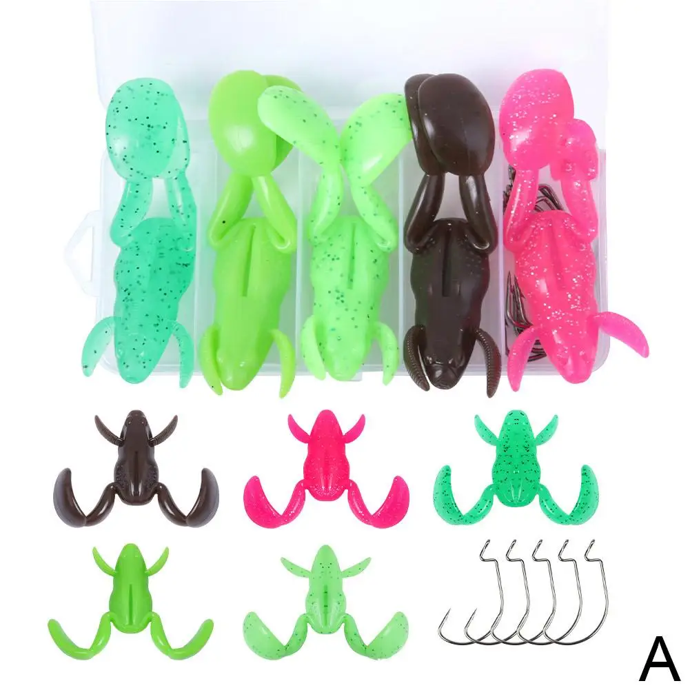 Уличная рыболовная педаль Luya Frog Kick Мягкая приманка Bass Tackle Thunder Blackfish