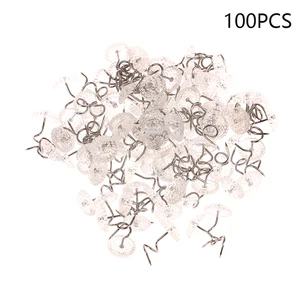 Image for 100pcs Clear Heads Twist Pins Fixed Fastener for U 