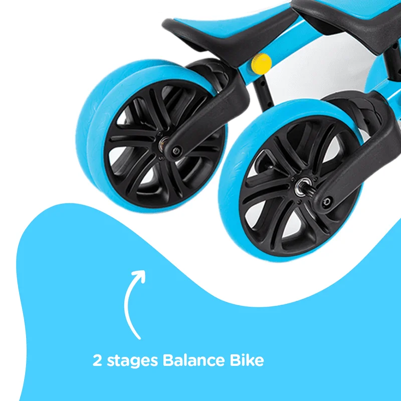 

Kids Balance Bike 9'' Wheel (Blue) Unisex, from 18 Months to 3 Years Old