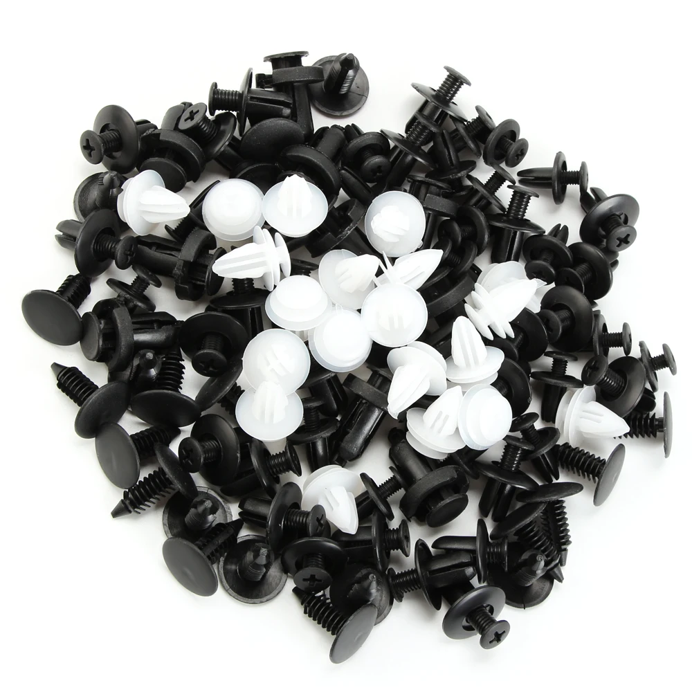 

100 шт., заклепки для крепления автомобиля, для BMW MINI Cooper One S R50 R53 R56 R58 R59 R60 F55 F56