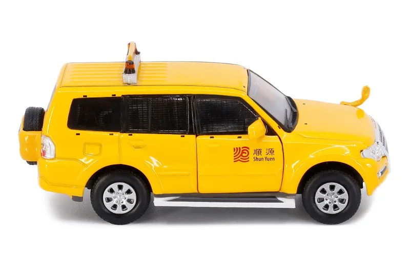 Фото Крошечный 1:64 Pajero 2015 SUV Shun Yuen литая модель автомобиля №5