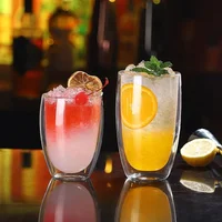 Кофейная чашка из двойного стекла#1