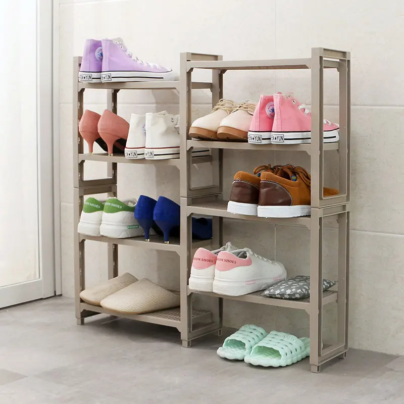 Простая Стойка для обуви многослойный экономичный домашний шкаф общежитие