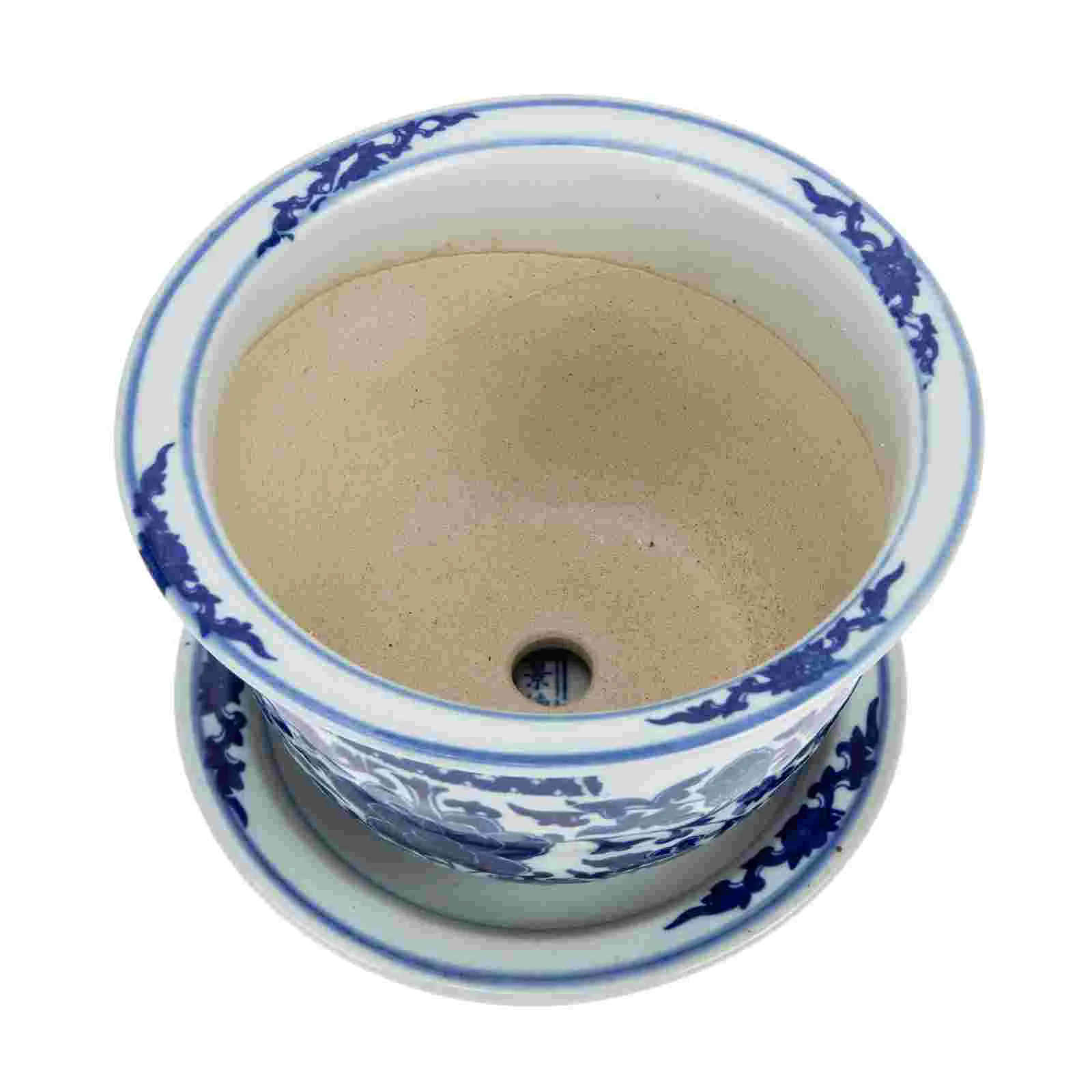 

Горшок, плантатор, плантатор, комнатный цветок, горшки для растений, бонсай, садовый минекоративный керамический контейнер, Круглый Китайск...