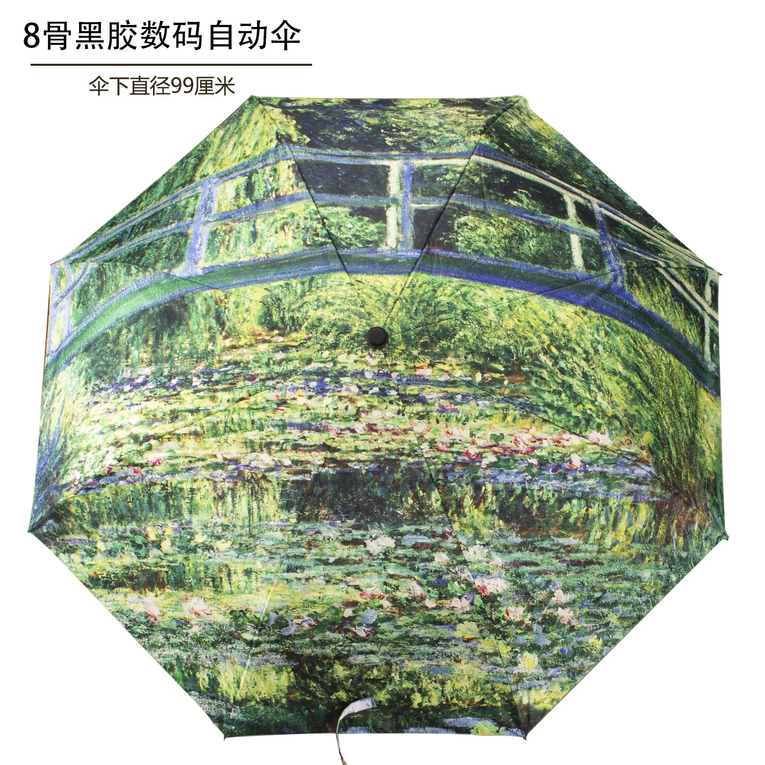 

Цифровая печать художественная живопись маленький свежий Зонт Ван Гог Масляная Живопись Зонт черный автоматический зонт