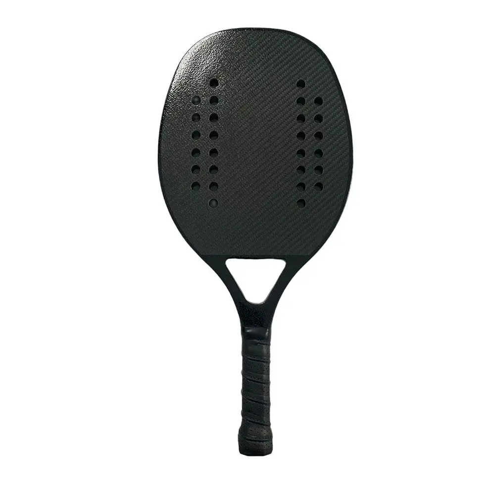 Beach Tennis Racket 3K/12K/18K Carbon Fiber Face EVA Memory Foam Core Soft Grip Beach Tennis Rackets