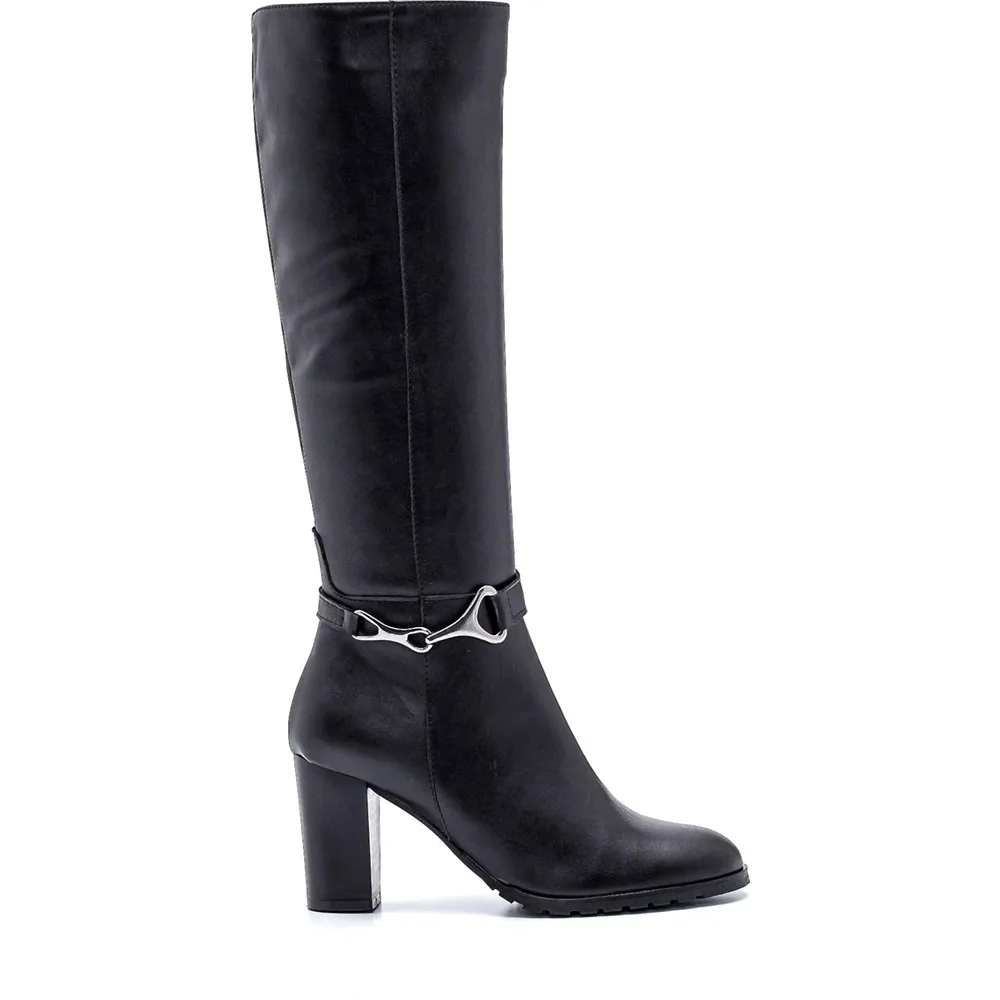

Dorlie Women Buckle Detail High-Heeled Boots