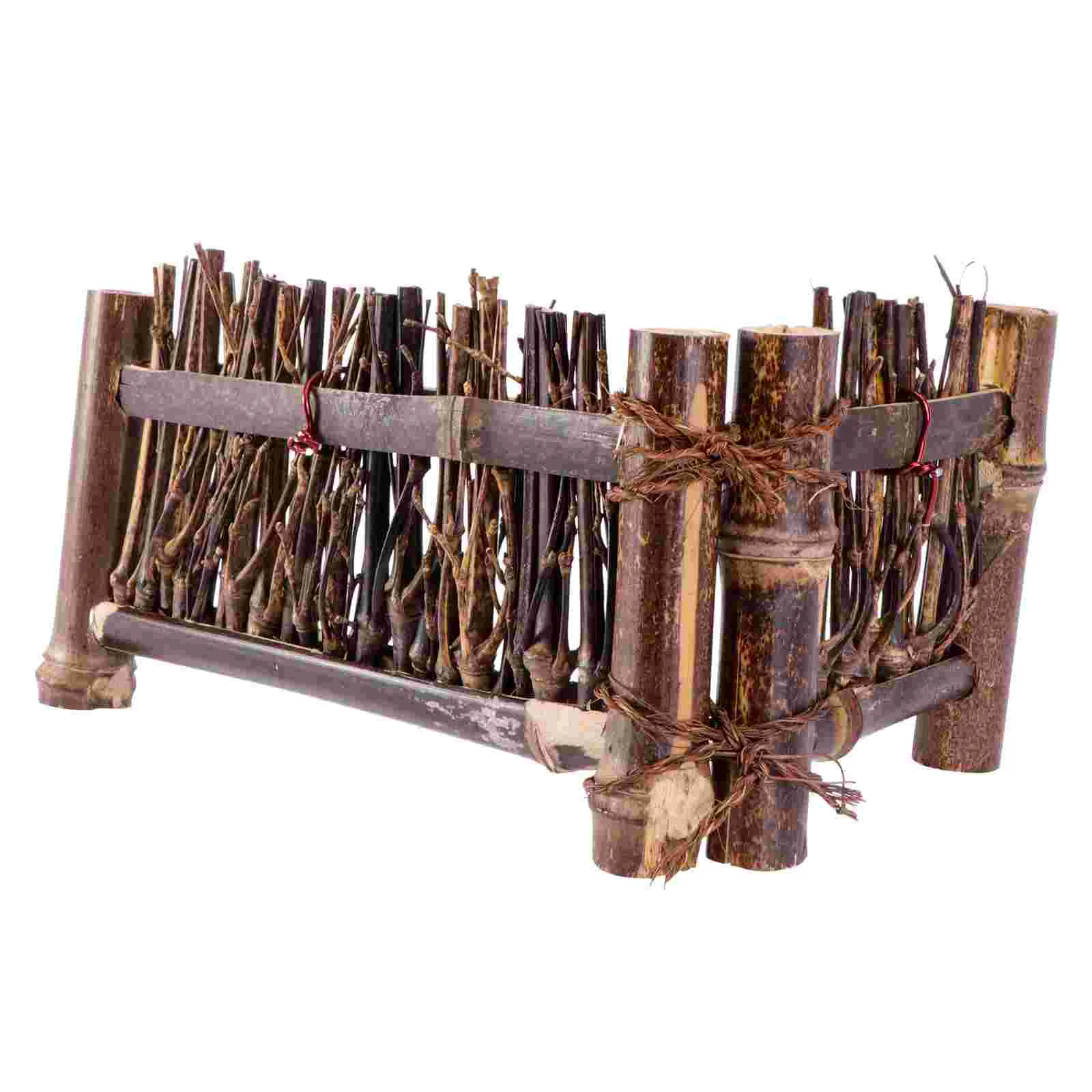 

Fence Decor Mini Plate Garden Miniature Micro Sashimi Sushi Landscaping Landscape Fairy Table Bonsai Japanese Ornaments Desktop