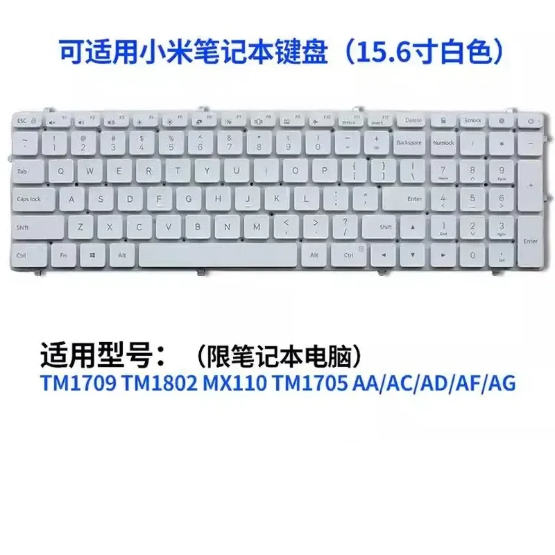 Фото Встроенная клавиатура для RUBY Xiaomi TM1709 TM1802 MX110 TM1705 AA AC AD AF №2