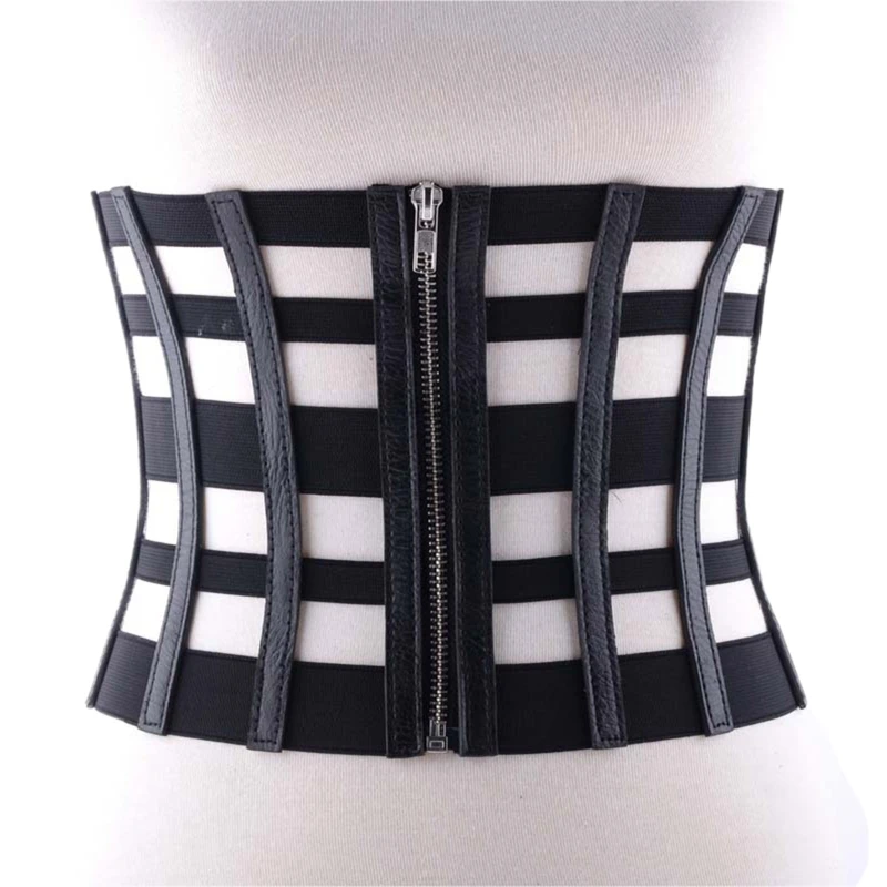 

Women Elastic Underbust Corset Bustier Waist Training Cincher Slimming Corsets