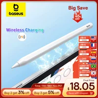 Стилус Baseus для iPad Apple Pencil 2-го поколения с магнитной беспроводной зарядкой Bluetooth и функцией чувствительной к наклону ладони