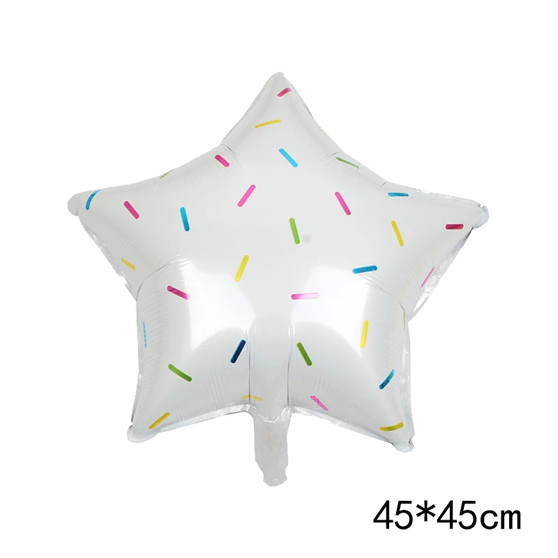 

Воздушные шары с большим пончиком в виде конфет, мороженое, детское украшение для мальчиков и девочек, милый цифровой Гелиевый шар для будущей мамы