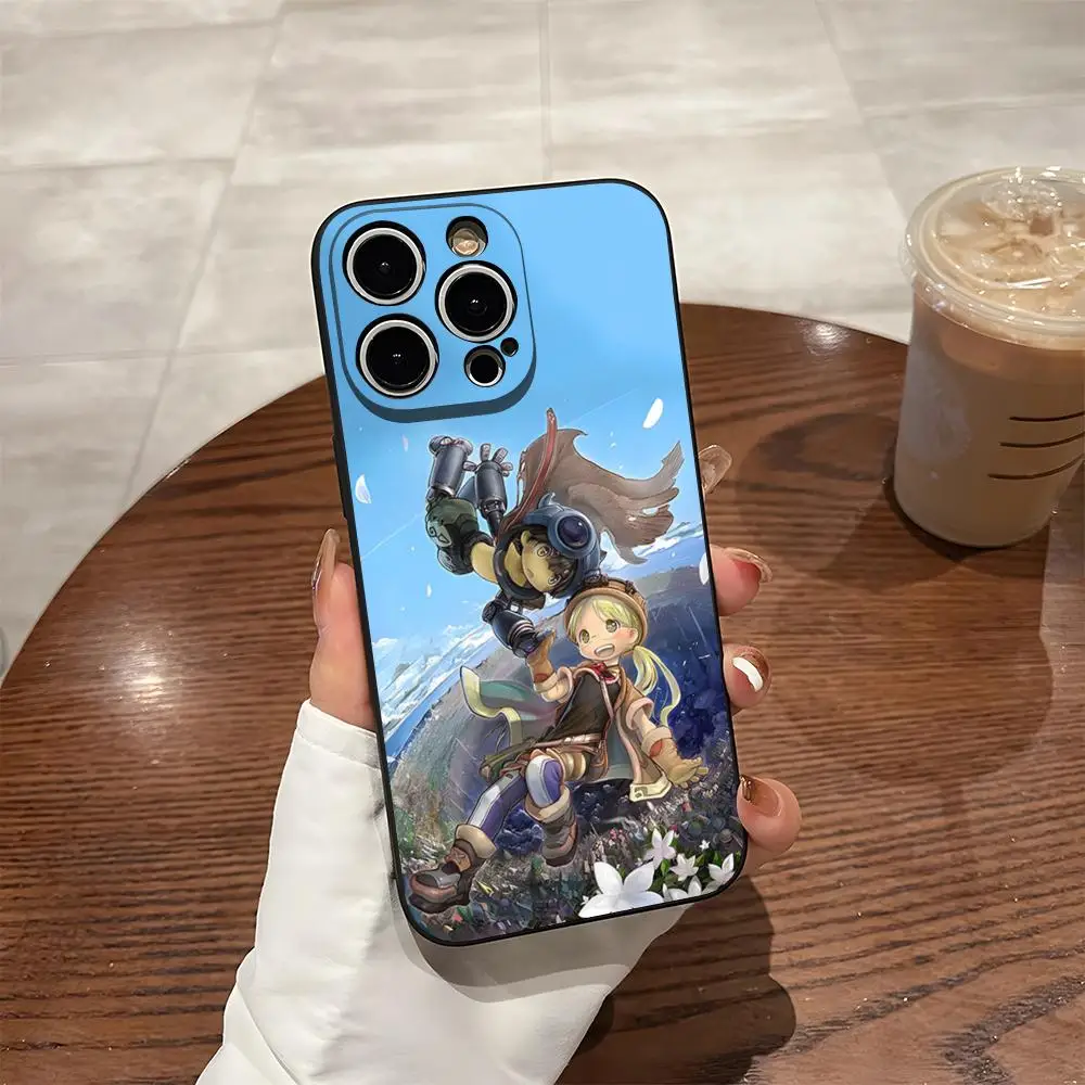 Made In Abyss Anime Phone Case For 15 Pro Max Iphone 14 16 12 Plus 13 11 Xr X Xs 8 7 Silicone Back Cover