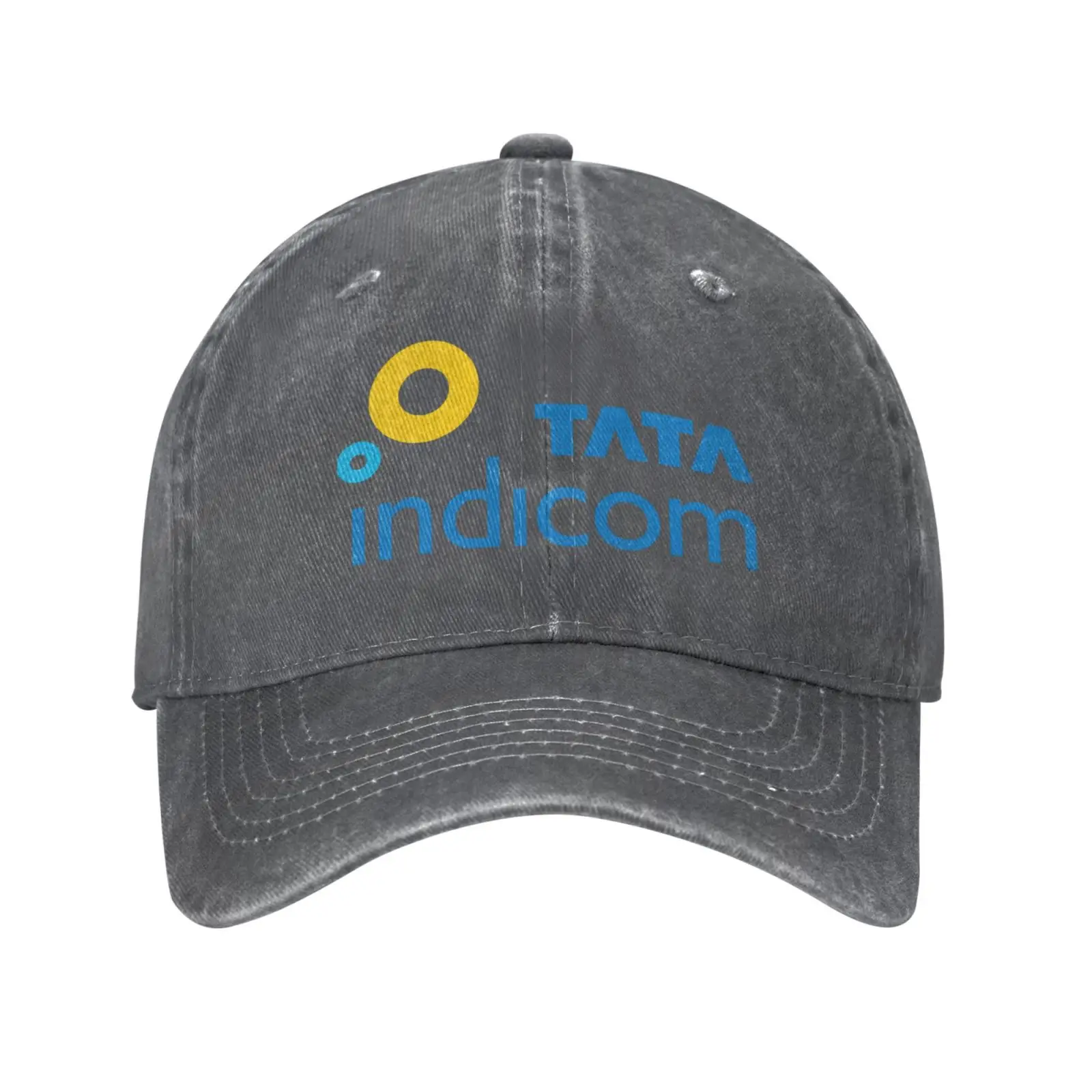 

Tata Indicom, Повседневная джинсовая бейсболка с графическим принтом