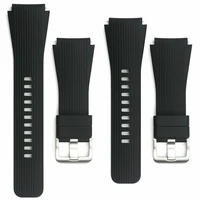genuine silicone watchband band strap for samsung galaxy watch sm r800 r805 46mm smart watch silicone bracelet