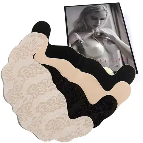 Women Invisible Stickers For Nipples Covers Sexy Lace Bra Nipples Shield Breast Intimates Accessories Woman Adhesive Sticker