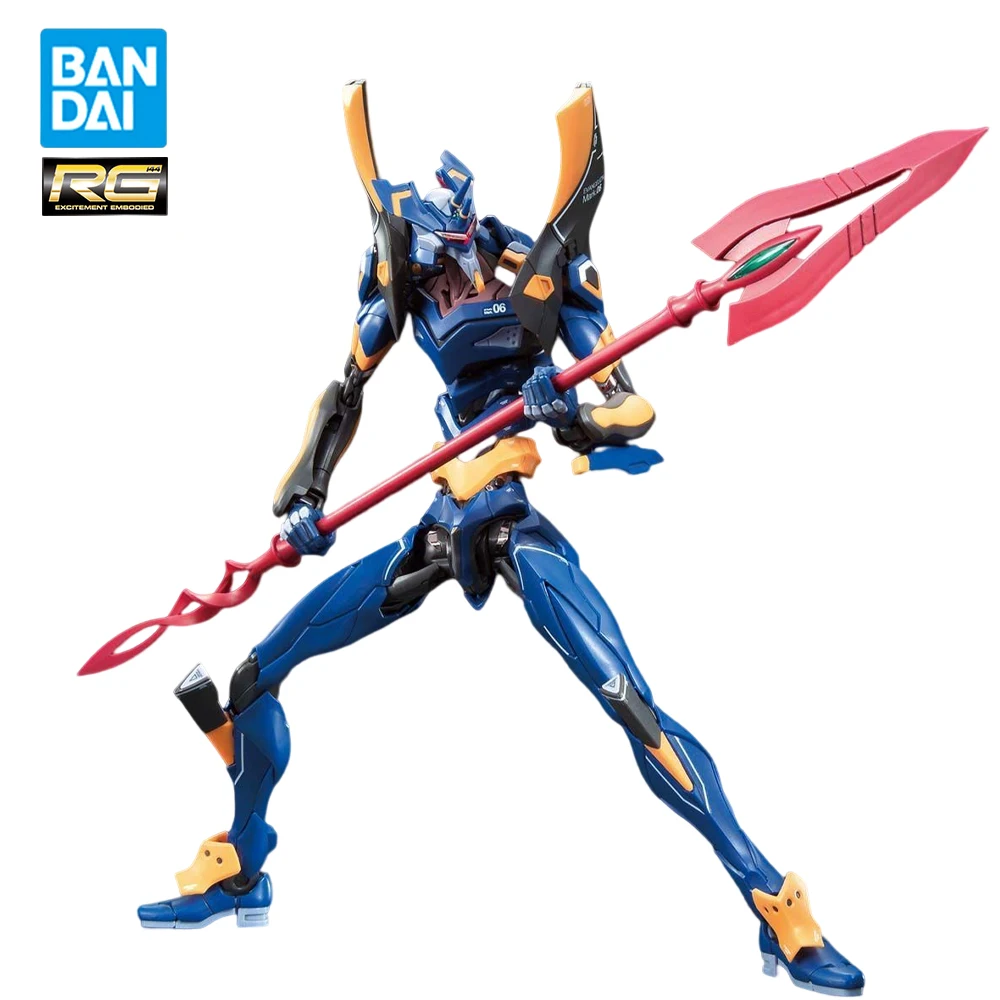 

100%Original BANDAI EVANGELION Mark 06 Action Anime Figure RG Series Can Be Assembled Boxed Model Doll Birthday Gift Toys
