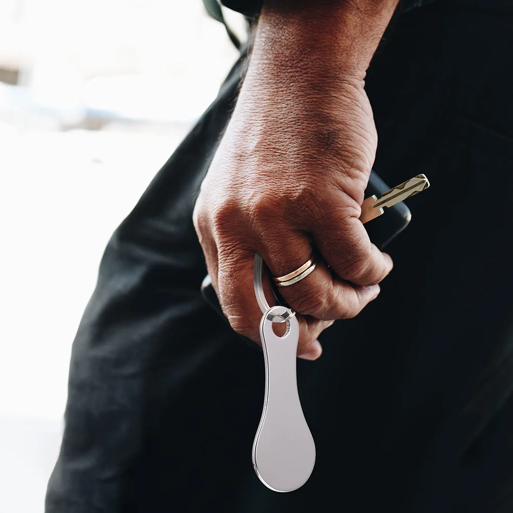 4 шт. брелоки для ключей из нержавеющей стали жетоны тележек покупок подвески