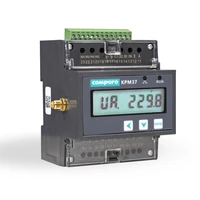 residual current measurement din rail energy meter zero export 3 phase wifi voltage monitoring device