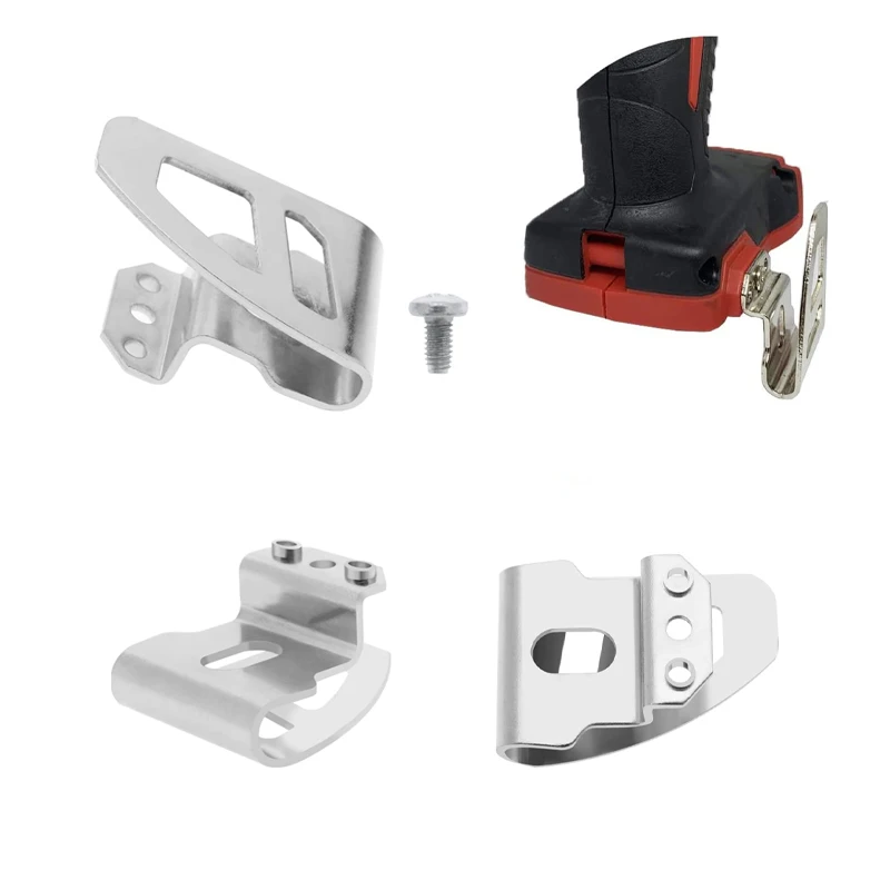 1/2/3Pcs Belt Clip Hook With Screws Set For For Milwaukee 18V Cordless Drills Impact Driver Power Tools Accessories 2604-20