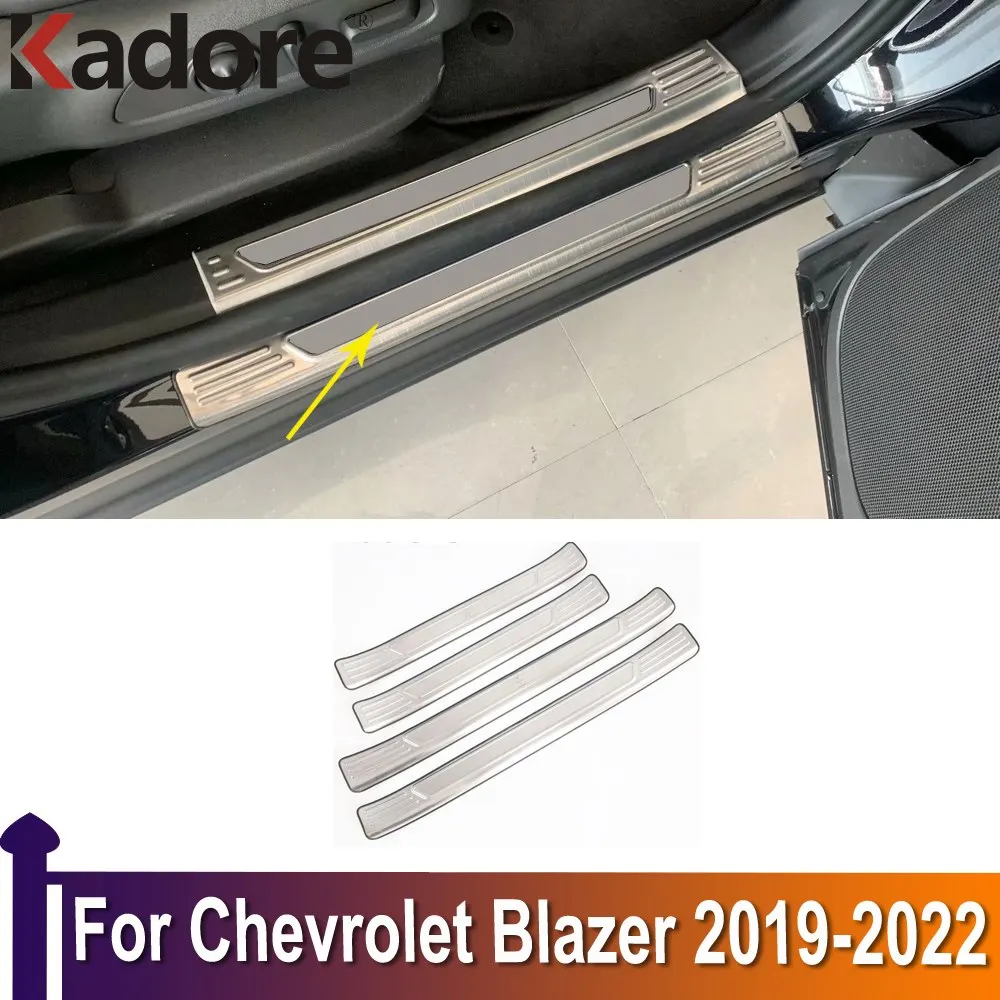 

Защитная накладка на пороги для Chevrolet Blazer 2019-2021 2022