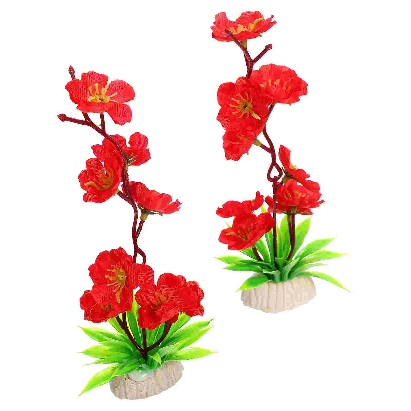 

Flower Plate Sushi Artificial Decor Flowers Decoration Ornament Sashimi Dishaquariumfake Japanese Tankmini Decorative Serving