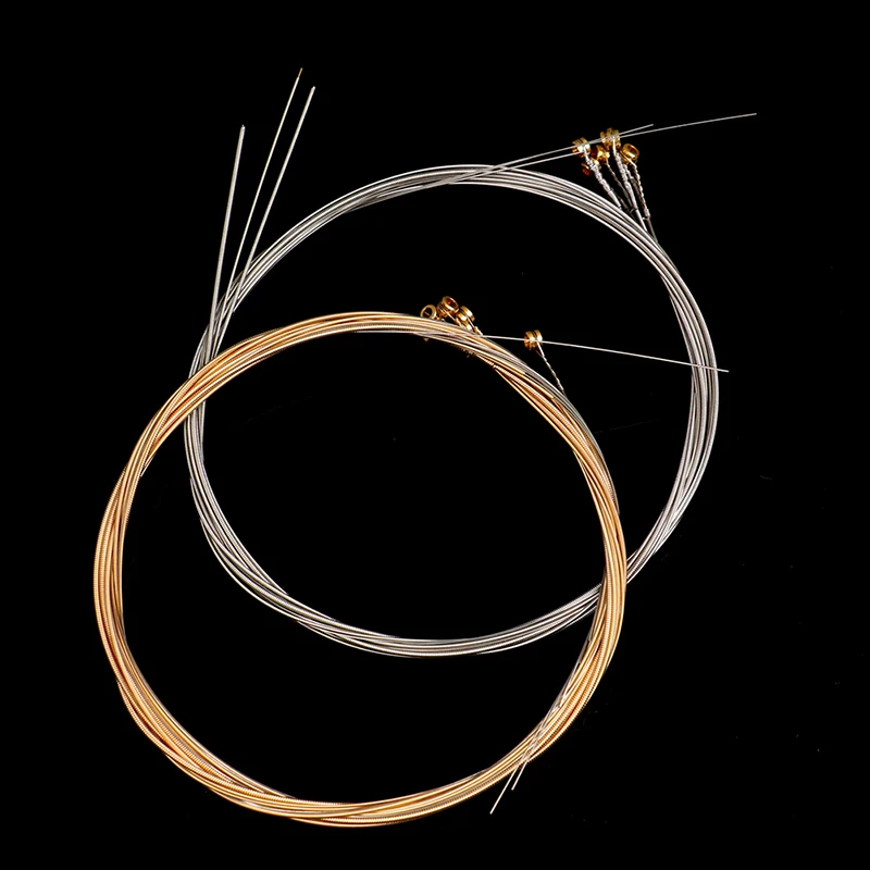 1SET Electric Guitar Strings Acoustic Guitar Strings Acoustic Guitar Strings Guitar Parts Accessories