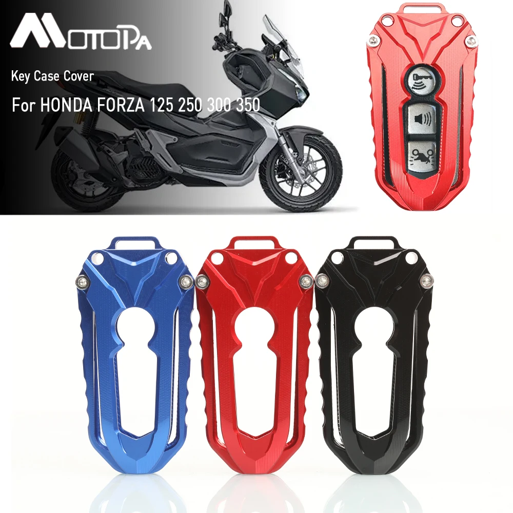 

MOTOPA для Honda FORZA 125 250 300 350 FORZA350 БЕСКЛЮЧЕВОЙ корпус дистанционного ключа CNC чехол для ключа умный держатель ключа защитный чехол