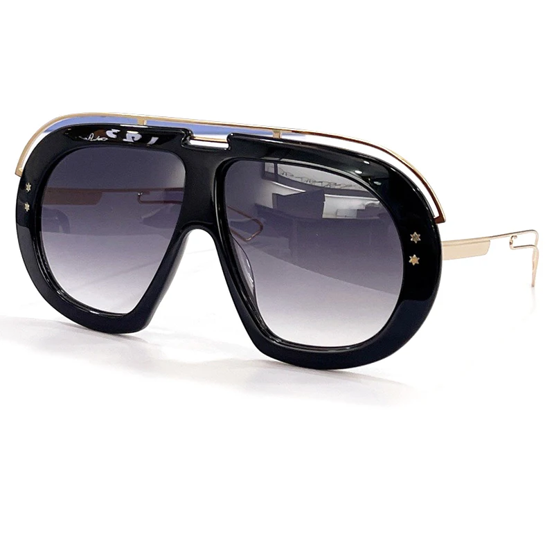 

New Fashion Luxury Brand Google Sunglasses Women Vintage Oversize Sun Glasses Female Big Frame Shades Black Lady Uv400