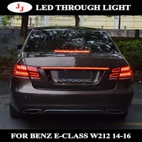 for benz e class w212 2014 2016 led taillight through cross lamp parts rear led lamp taillight high quality taillight