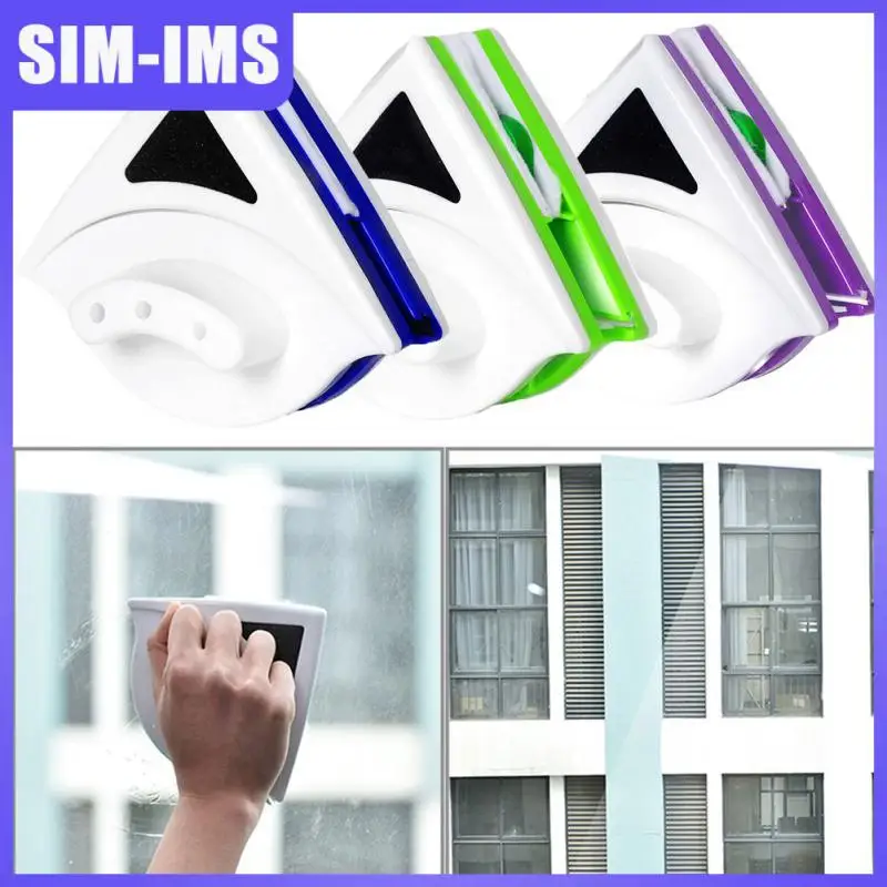 

Home Window Wiper Glass Cleaner Brush Tool Double Side Magnetic Brush for Washing Windows Glass Brush Cleaning Tool