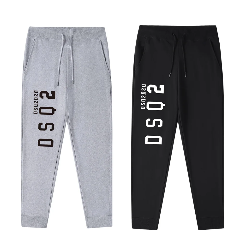 

2023 DSQ2 Spring and Autumn New Long Pants Men's Casual Sports Pants Jogging Pants Sportswear Long Pants Casual Pants Blended