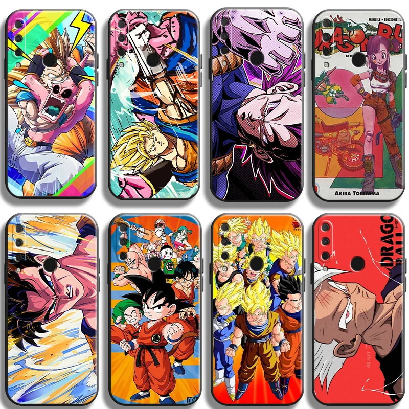 

Japan Anime Dragon Ball Phone Case For HUAWEI Honor 8X 9X 9 Lite 10 10X Lite 10i 9A Coque Back Original Liquid Silicon