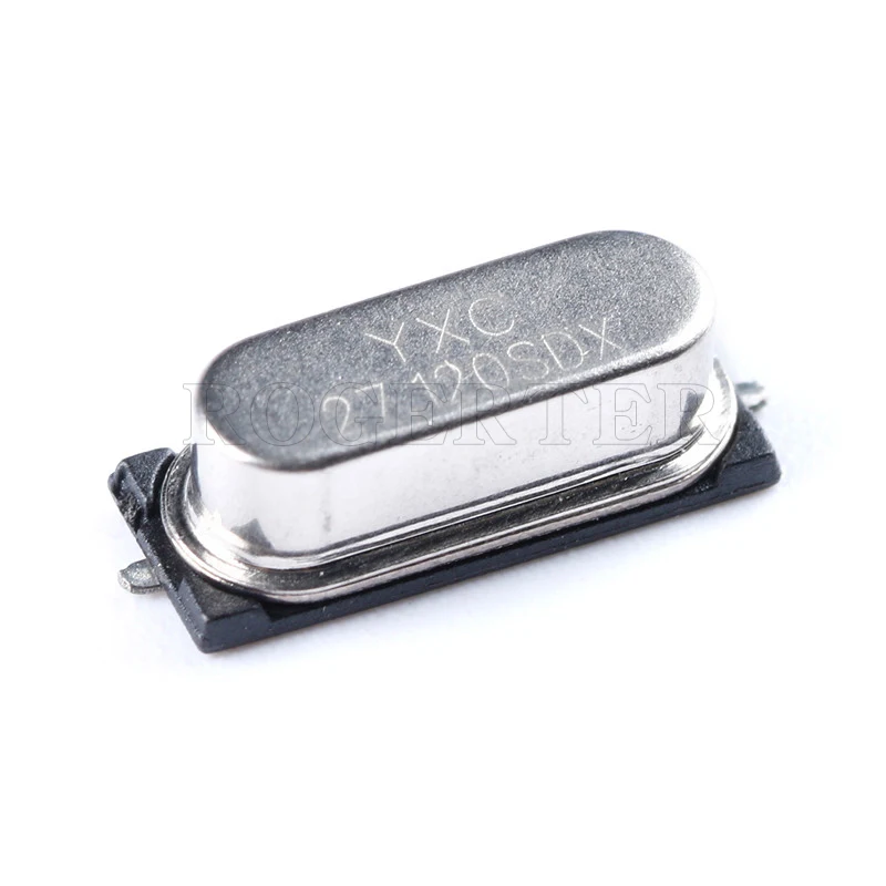 

10 шт. SMD пассивный кварцевый генератор/HC-49SMD 27,12 МГц ± 20ppm 20PF X49SM2712MSD2SC