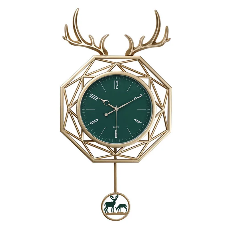 

Умные цифровые часы в скандинавском стиле, домашний декор, роскошные современные декоративные металлические настенные часы для гостиной