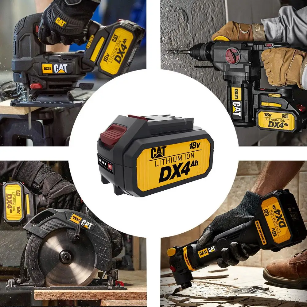 CAT DXB4 18Volt 4.0Ah. Li-ion ONE FOR ALL professional replacement battery | Power Tool Accessories