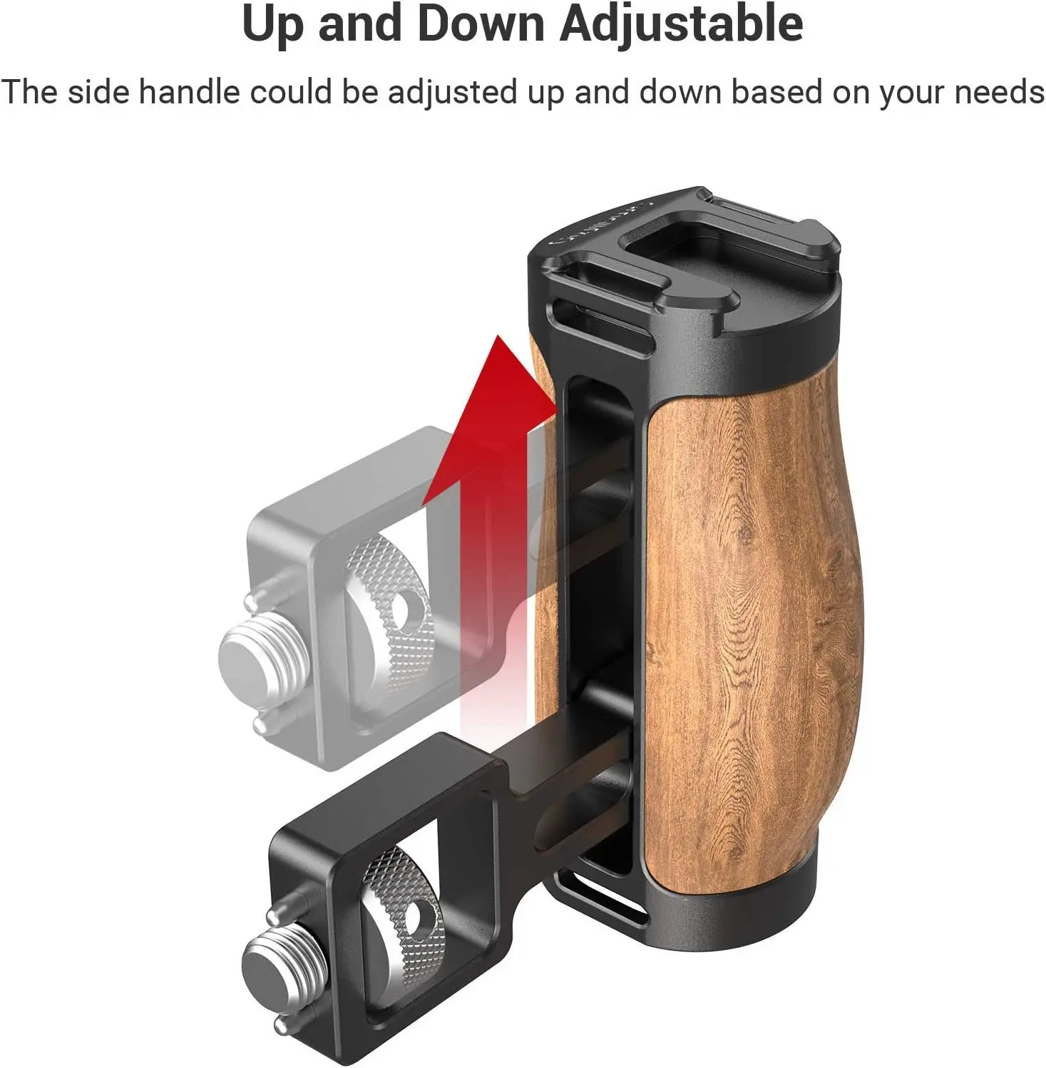 Деревянная мини-боковая ручка Smallrig (для крепления в стиле ARRI) -2914