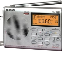 tecsun pl 450 dual conversion pll world band radio receiver fmmwlwsw