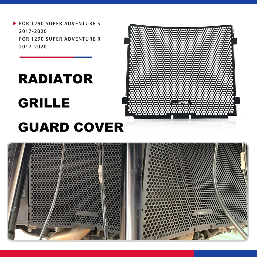 

For 1290 Super Adventure S/R Motorcycle Radiator Grille Grill Guard Protective Cover 1290 Super ADV R S 2017 2018 2019 2020