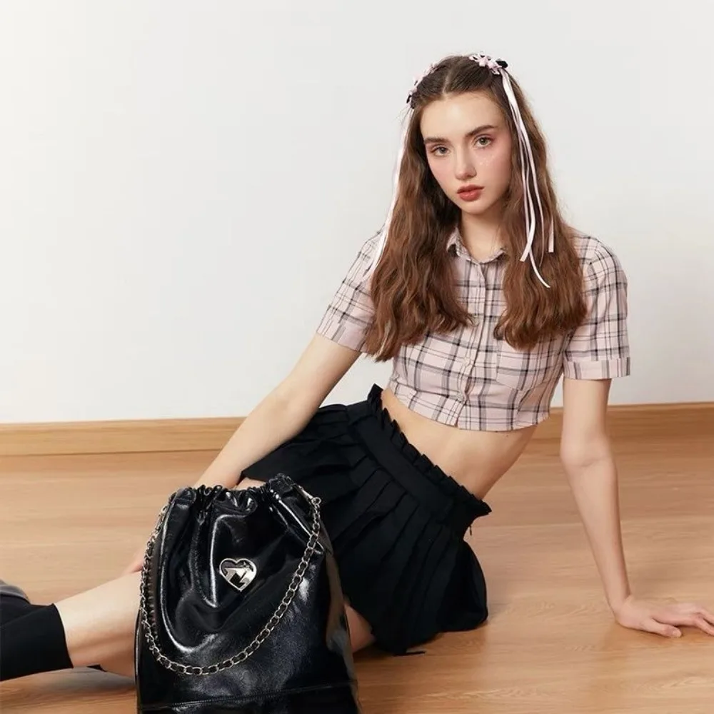 Корейский тренд Y2k женские сумки на плечо 2023 модная дизайнерская сумка цепочке