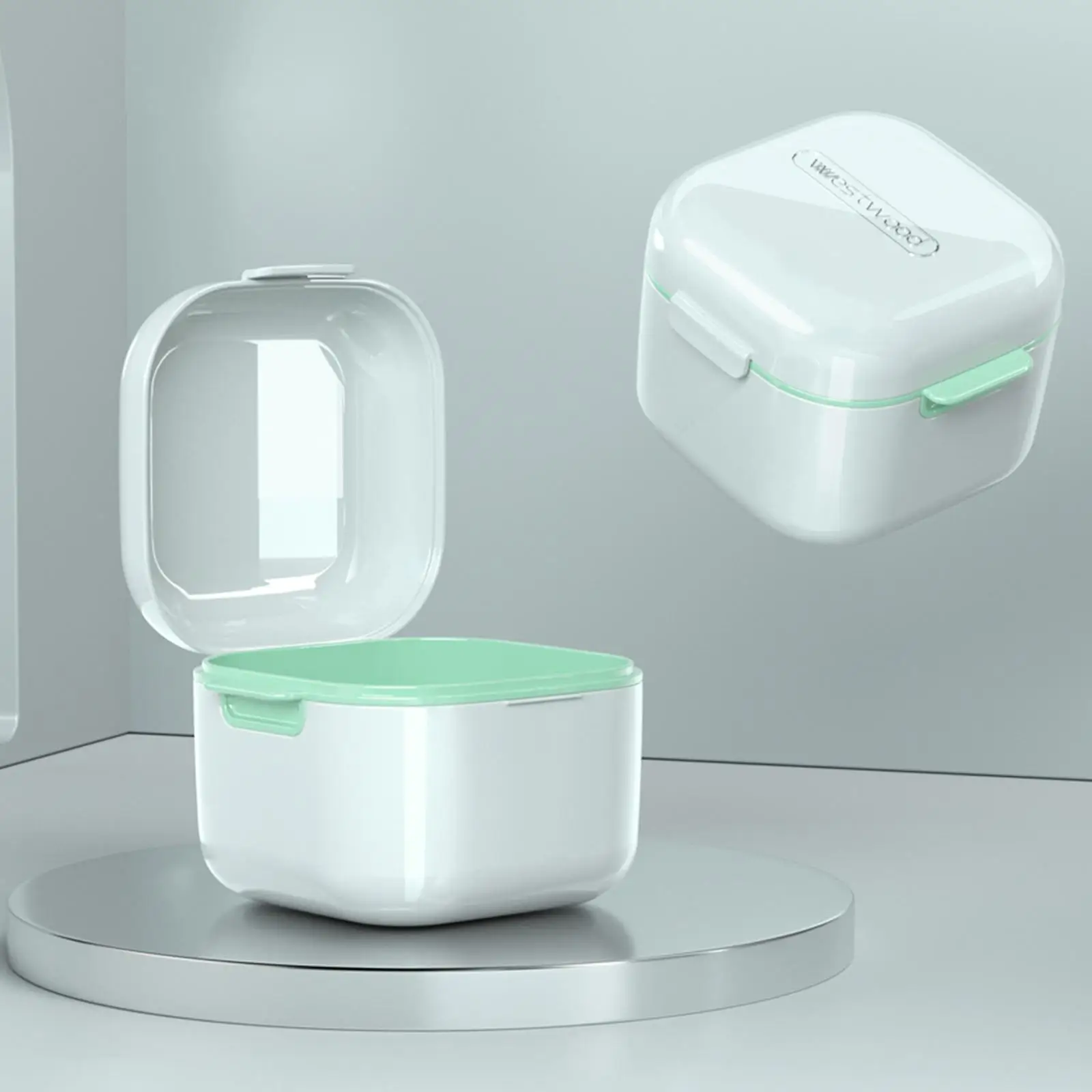 Чехол для зубных протезов с сетчатой корзиной полная подставка искусственных