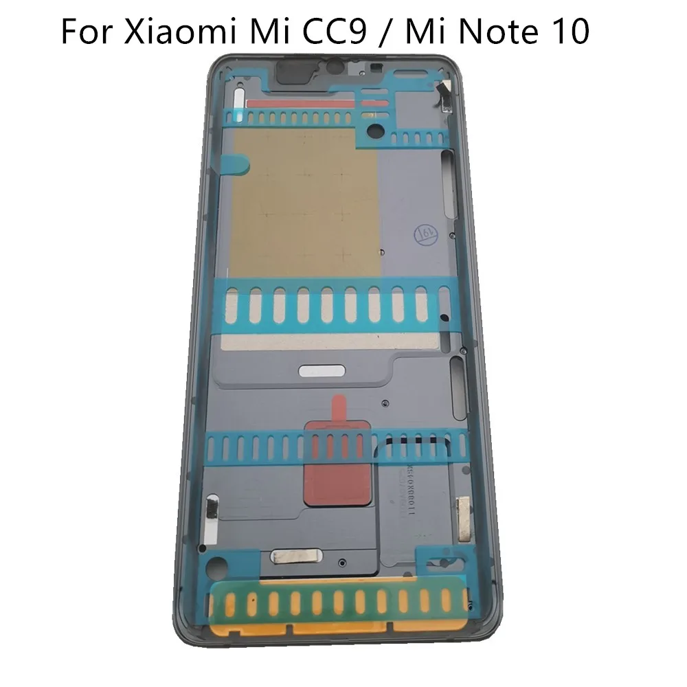 

Original For Xiaomi Mi CC9 Pro Front Housing Middle Frame Plate For Xiaomi MI Note 10 Middle Frame Housing Replacement Parts