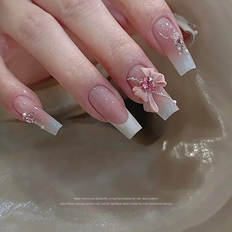 

Украшения для ногтей в виде дракона, сердца и банта, 20 шт.