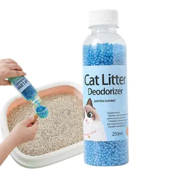 300g Kitten Toilet Cleaning Supplies Cat Litter Deodorant Beads Artifact Pet Odor Activated Carbon Absorbs Cat Sand Stink