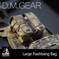 large flash bomb bag molle sub bag black tactical modular kit hunting portable cs